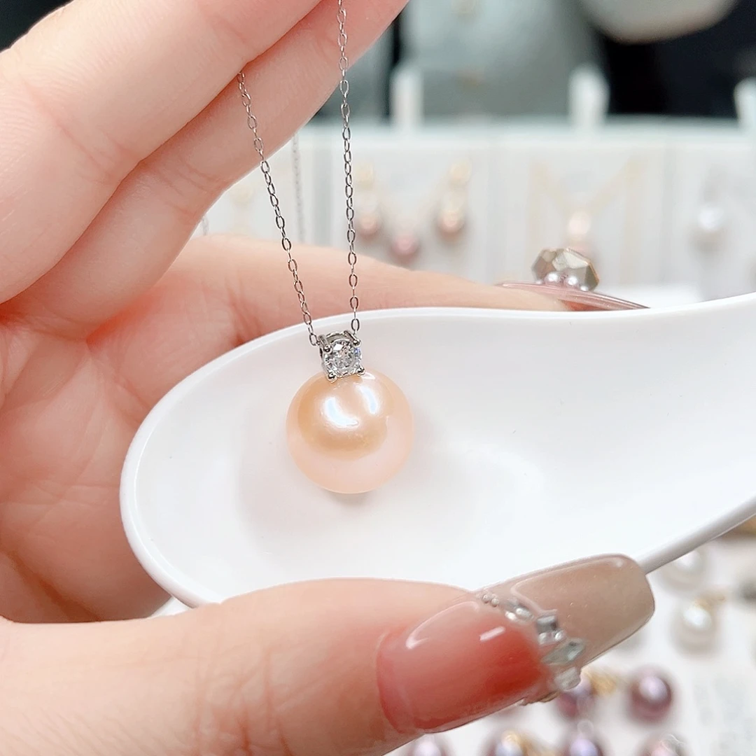 合金吊坠(赠链)淡水珍珠