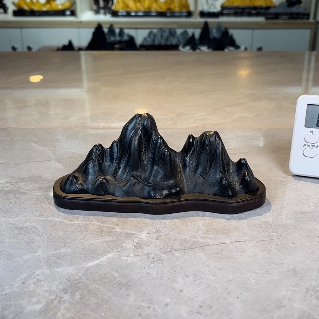 杨***爷石材灵璧石手工雕刻奇石摆件