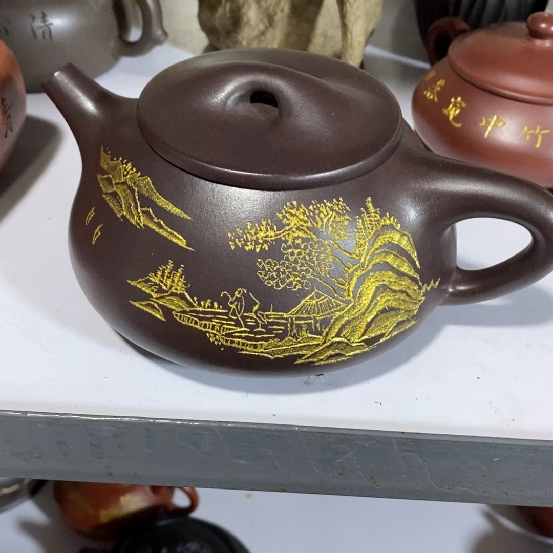 紫砂茶壶原矿手工210