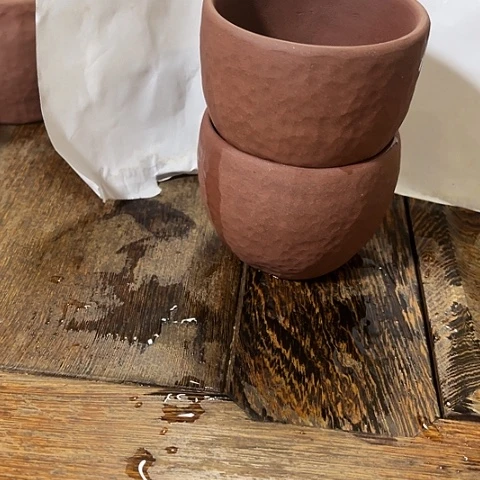 紫砂茶壶一****候杯子旺财