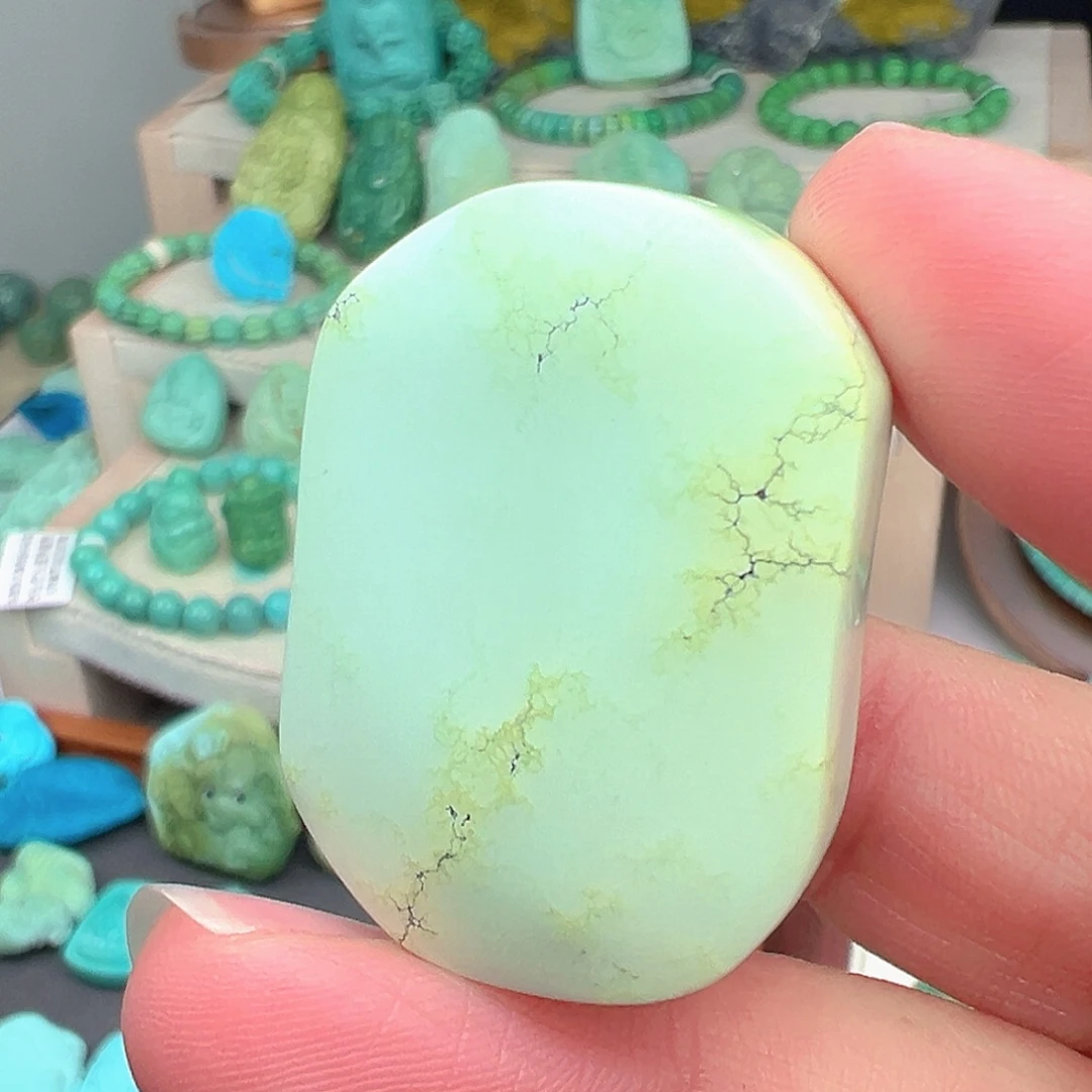 绿松石未镶嵌主播万珍