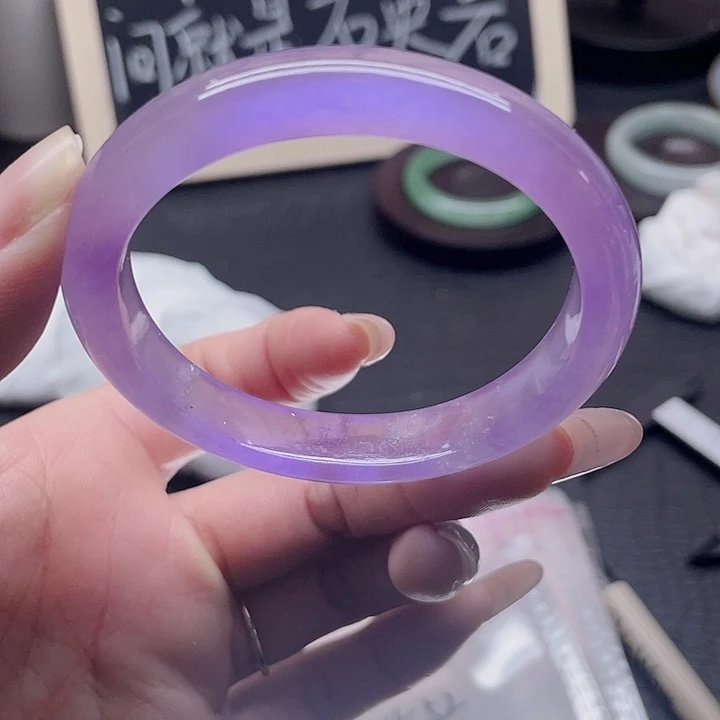 石英岩玉未镶嵌手镯16