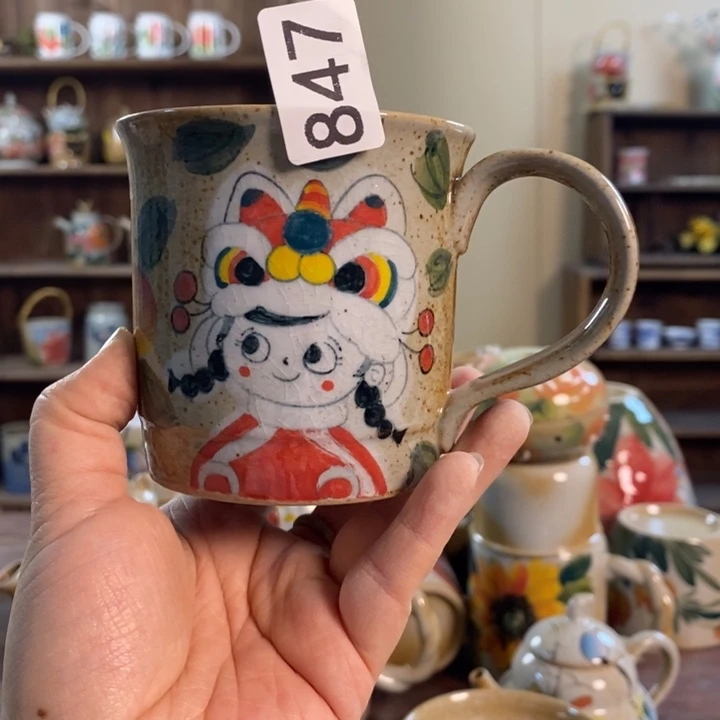 瓷片847 景德镇釉下五彩陶瓷