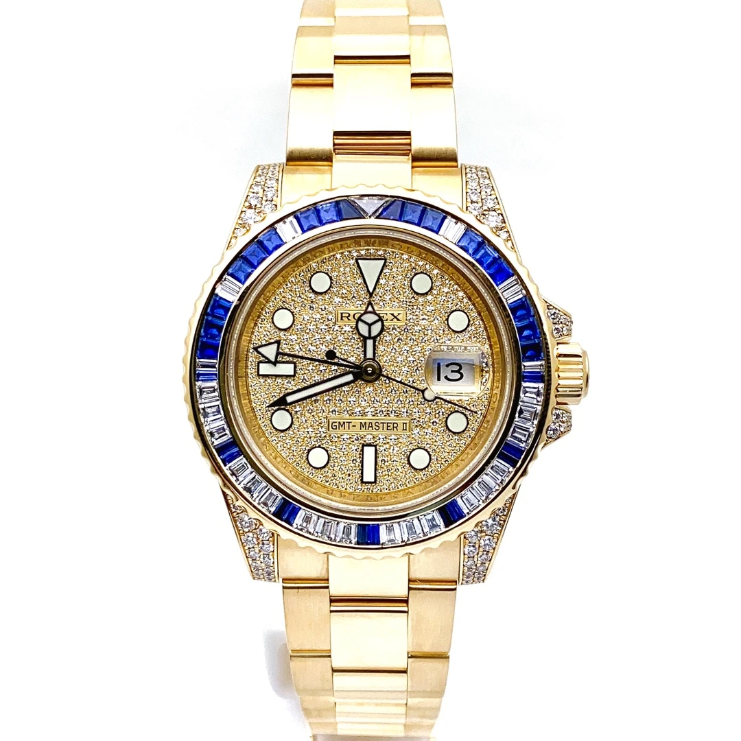 95新 Rolex/劳力士 116758 40mm 镶钻宝石钻石 原钻 2011年保卡