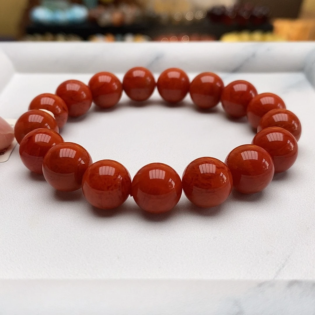 未镶嵌手链南红玛瑙
