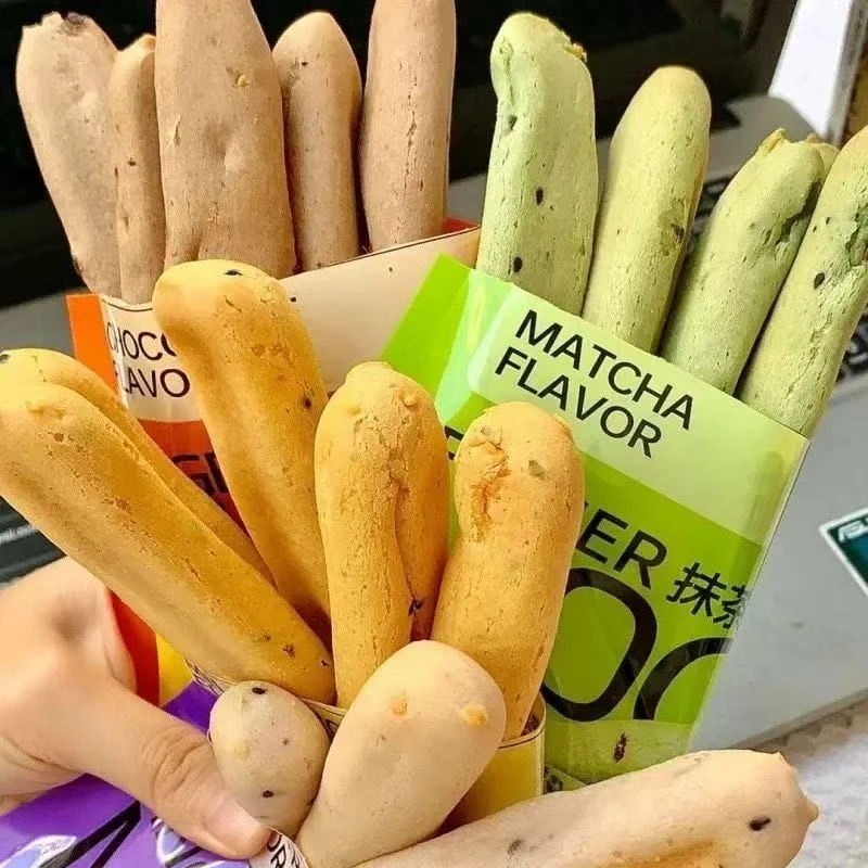 【店铺热销】软软手指麻薯奶香管理期代餐早餐零食休闲食品小吃