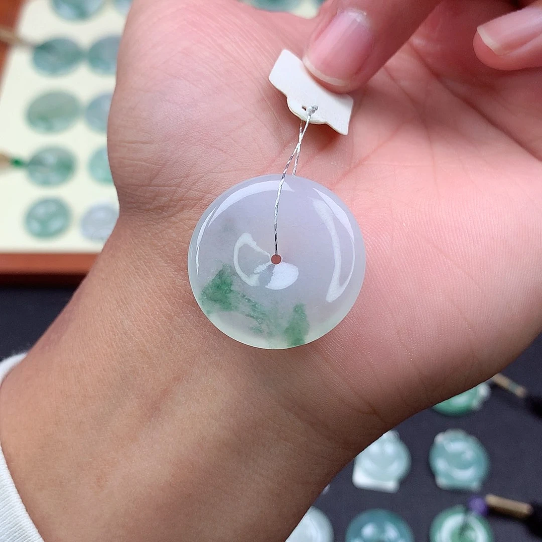 颈饰未镶嵌翡翠23 尺寸27/4.6