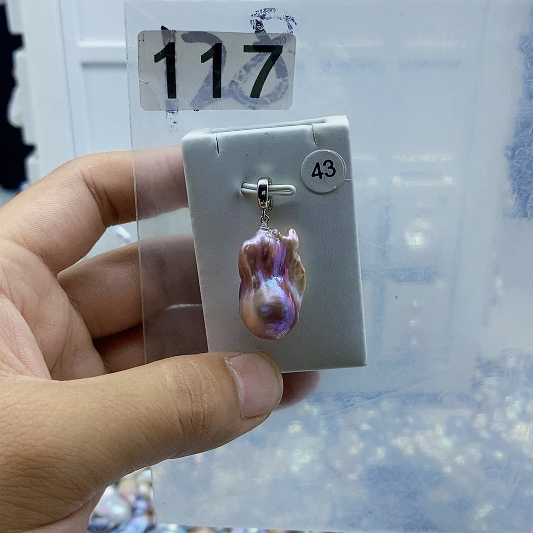 淡水珍珠合金颈饰