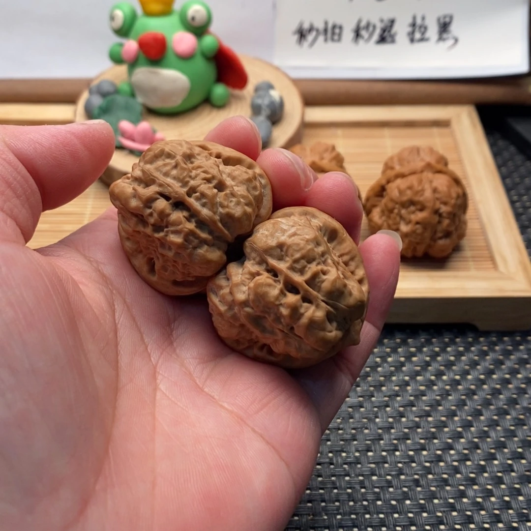 文玩核桃把件全品边37