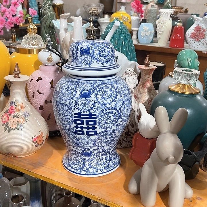 瓶高度44厘米宽度20厘米微瑕捡漏摆件