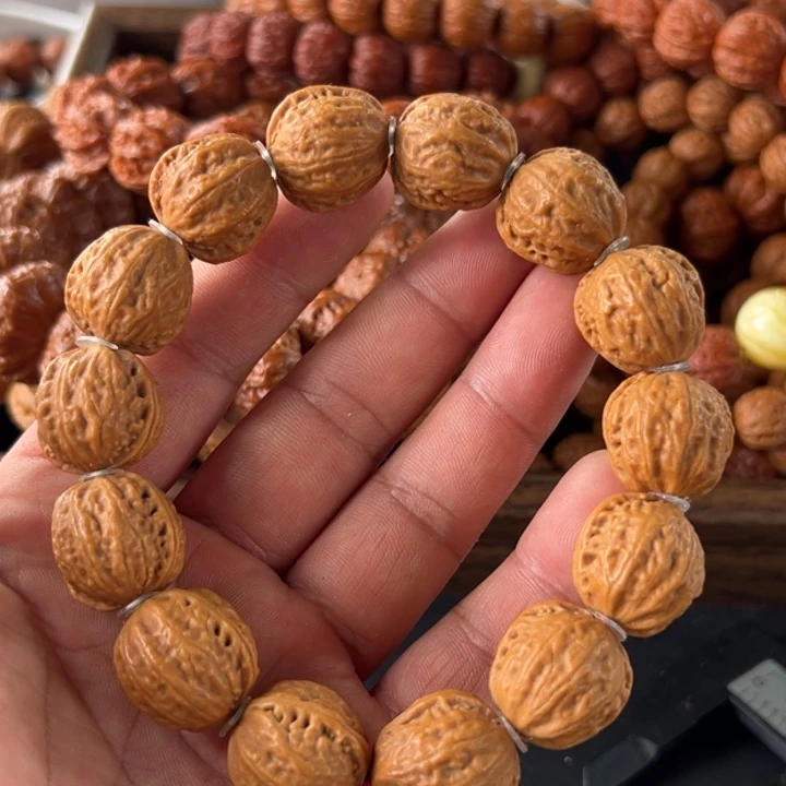 文玩核桃手串尺寸18全品