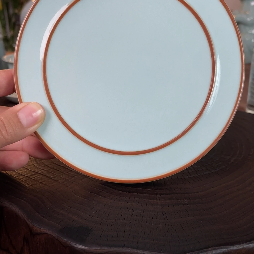 瓷微瑕简包壶承原矿汝瓷当代