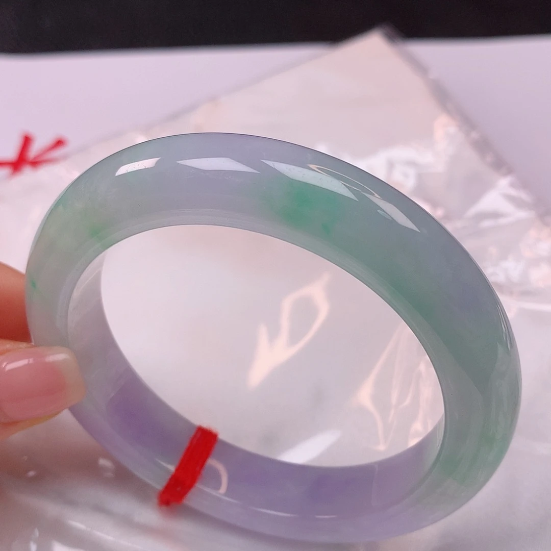 【闪购商品】未镶嵌手镯翡翠57翡翠手镯
