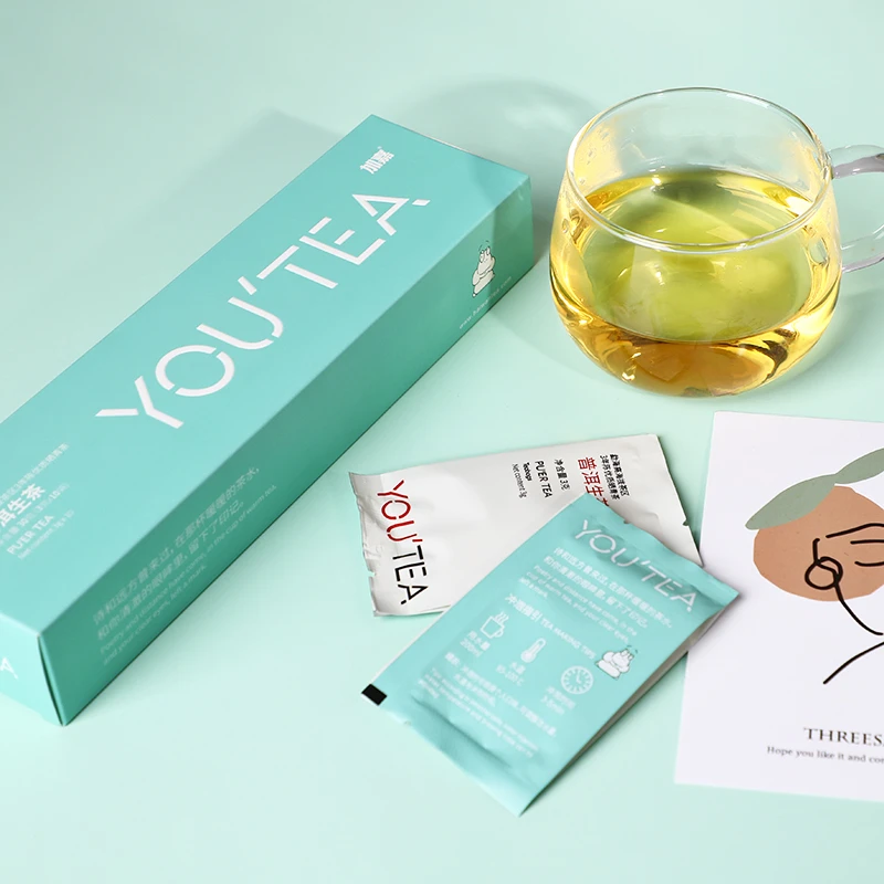 老同志普洱茶 2020年 加嘉普洱生茶 30g/盒