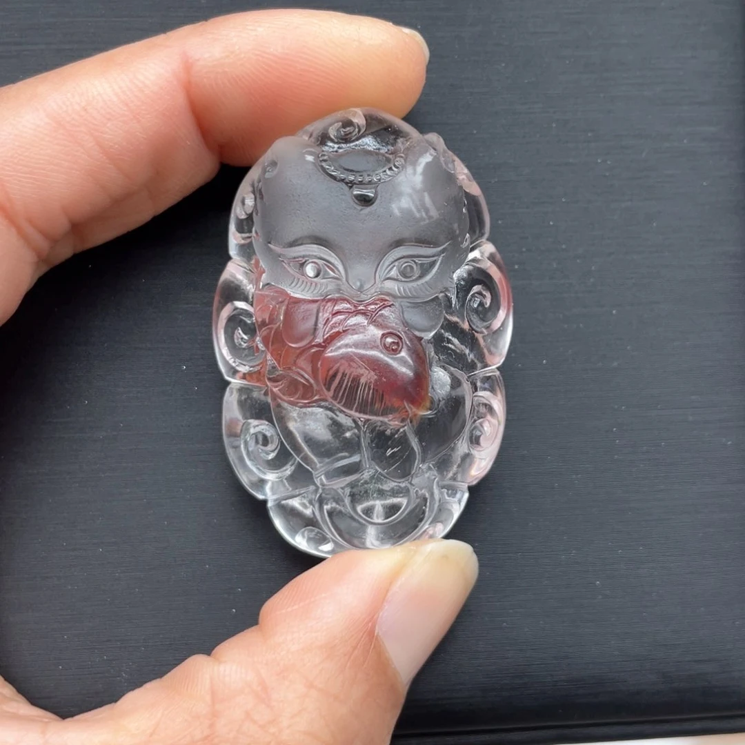 水晶吊坠(不含链)未镶嵌财****贝