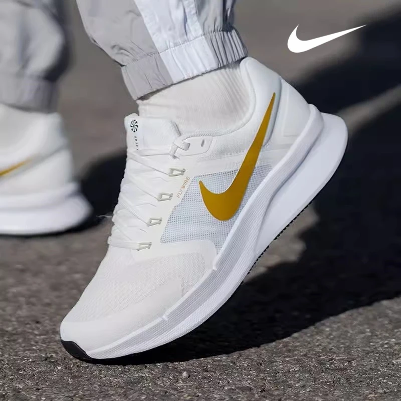 NIKE/耐克跑鞋正品男2025春季白色运动鞋轻便减震休闲透气跑步鞋