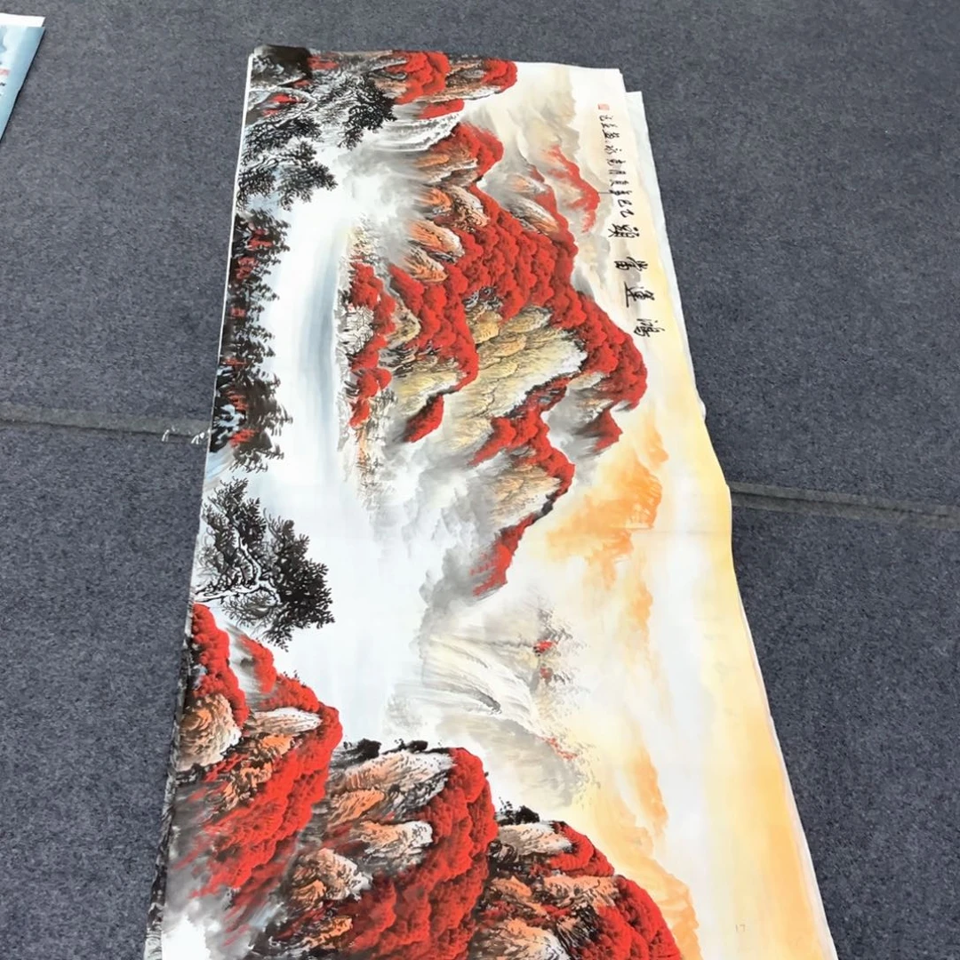 国画国画老师手绘
