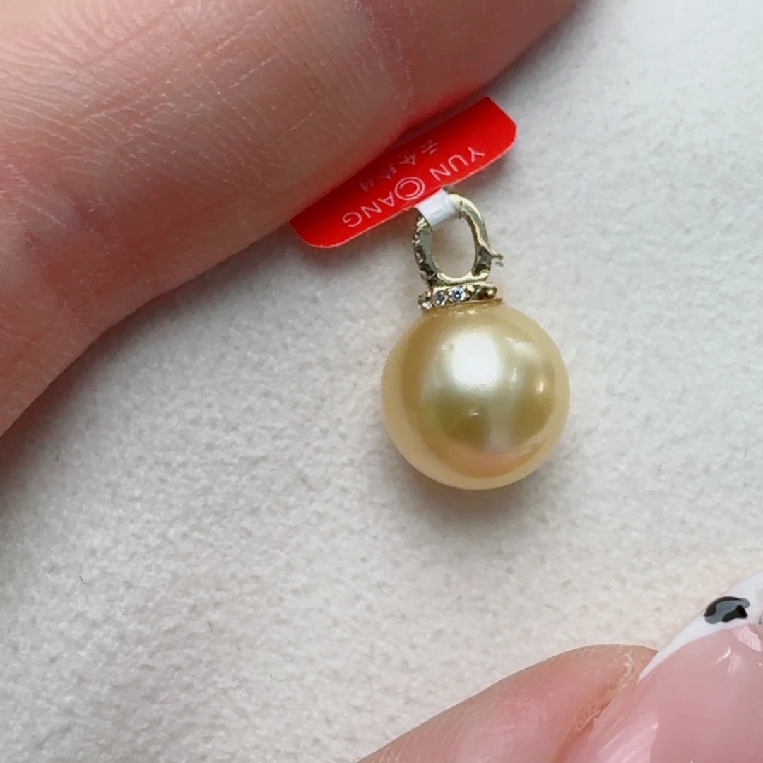 海水珍珠颈饰18K金镶嵌@@jd150