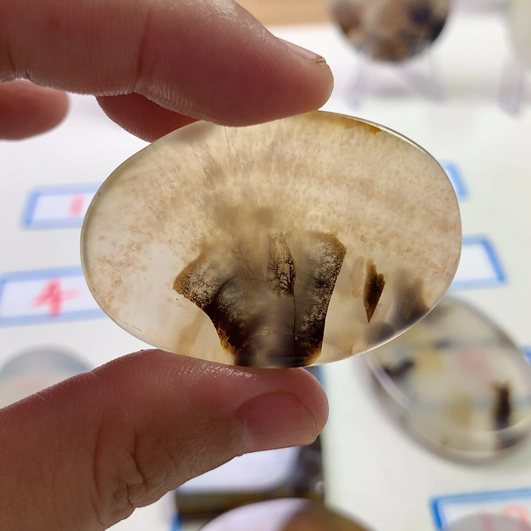 未镶嵌玛瑙/玉髓珠宝半成品