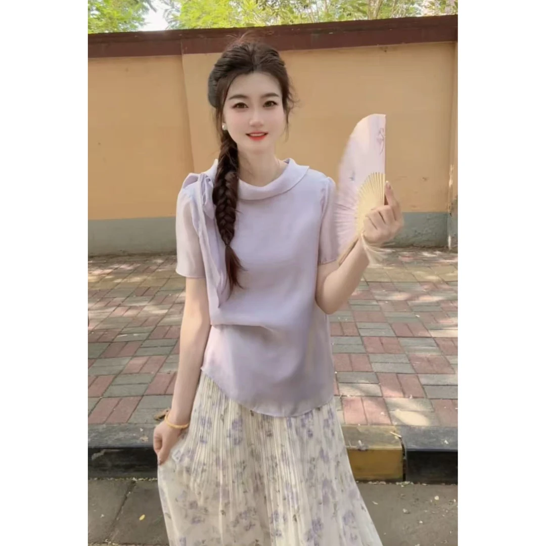 『清新都市H』设计显瘦百搭时尚衬衫6806