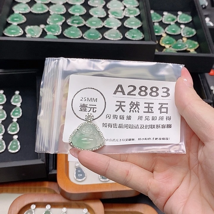 石英质玉未镶嵌颈饰2883