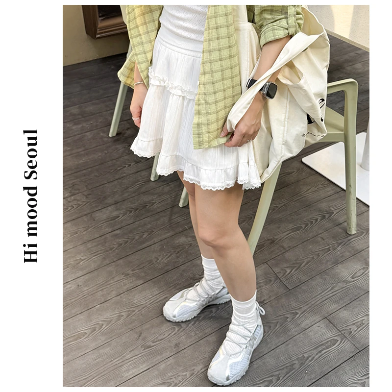 【金恩慧欧尼Hi mood】网面镂空芭蕾风透气系带鞋