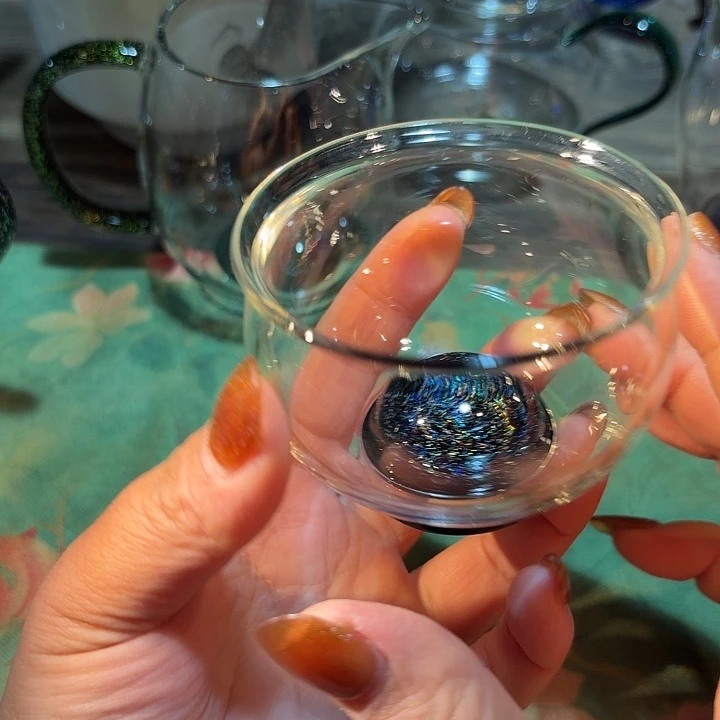 玻璃茶器风水缸给星空