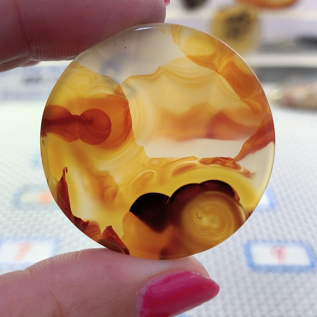 玛瑙/玉髓吊坠未镶嵌