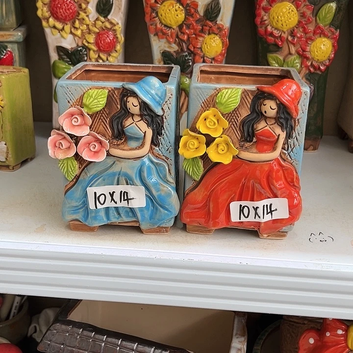 紫砂花盆粗陶材质多肉花盆