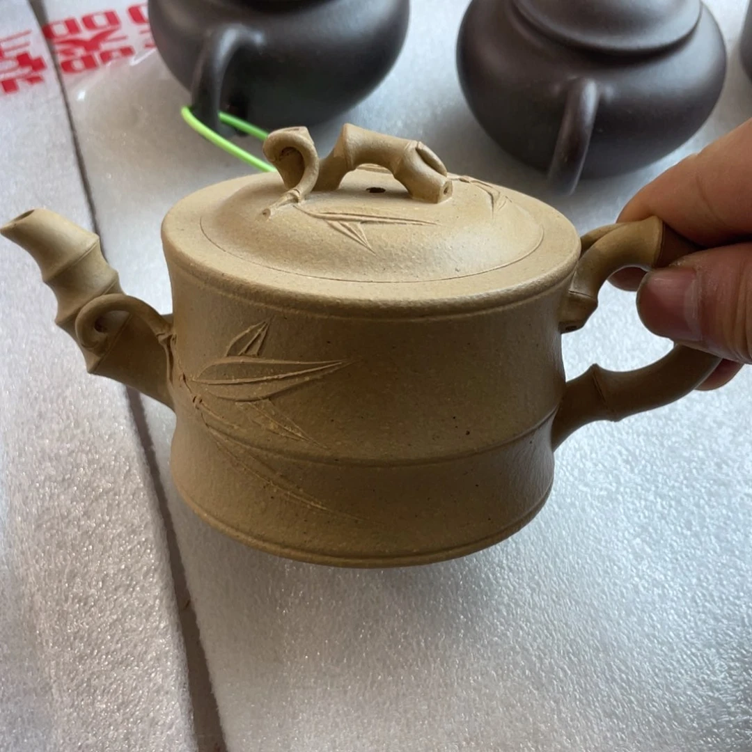 紫砂茶壶绿泥住段