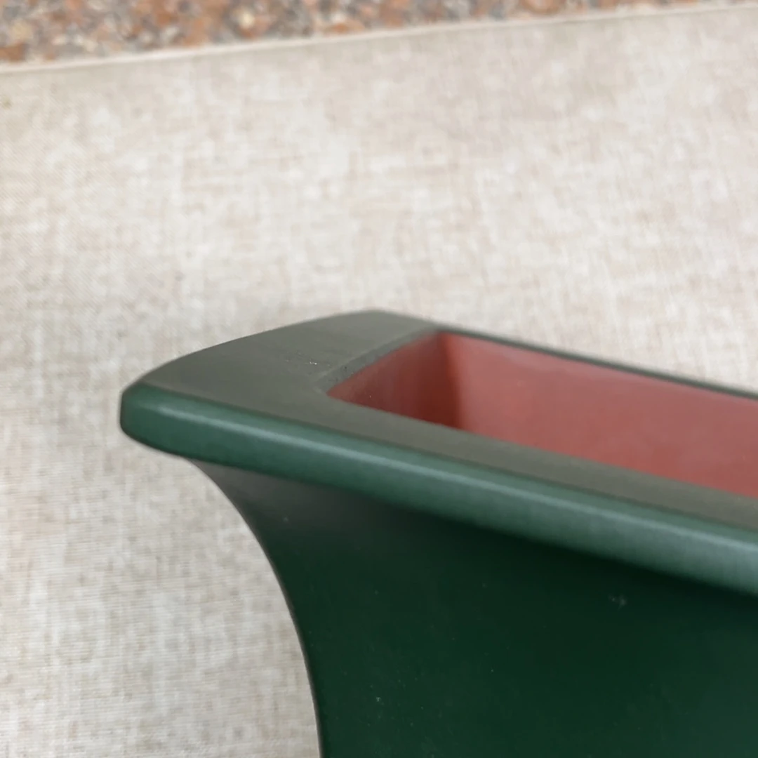 紫砂在*端高温正宗手工花盆