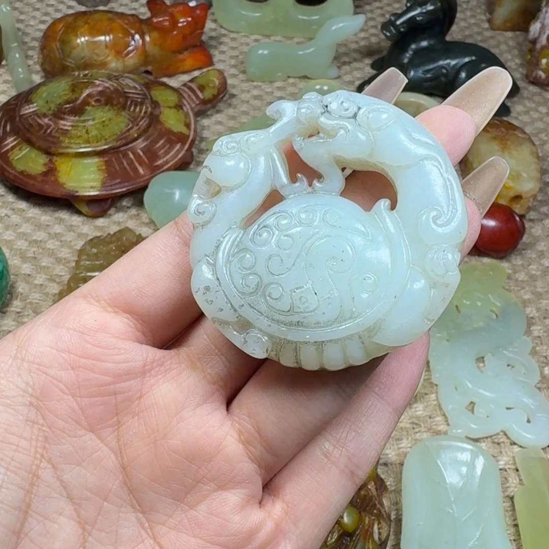吊坠白玉菩提挂件