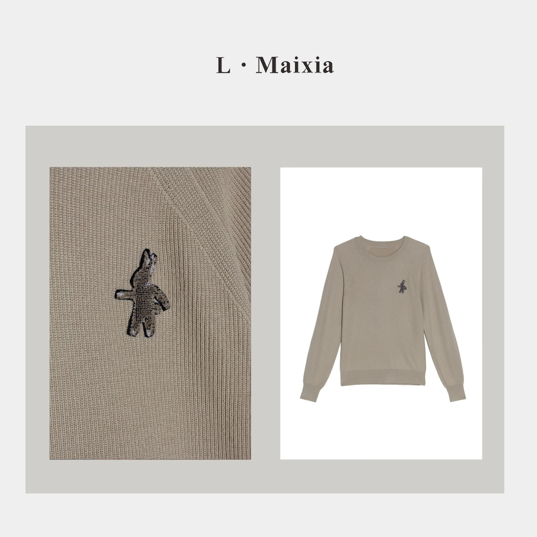 L.Maixia 2025女士针织衫Z-12593