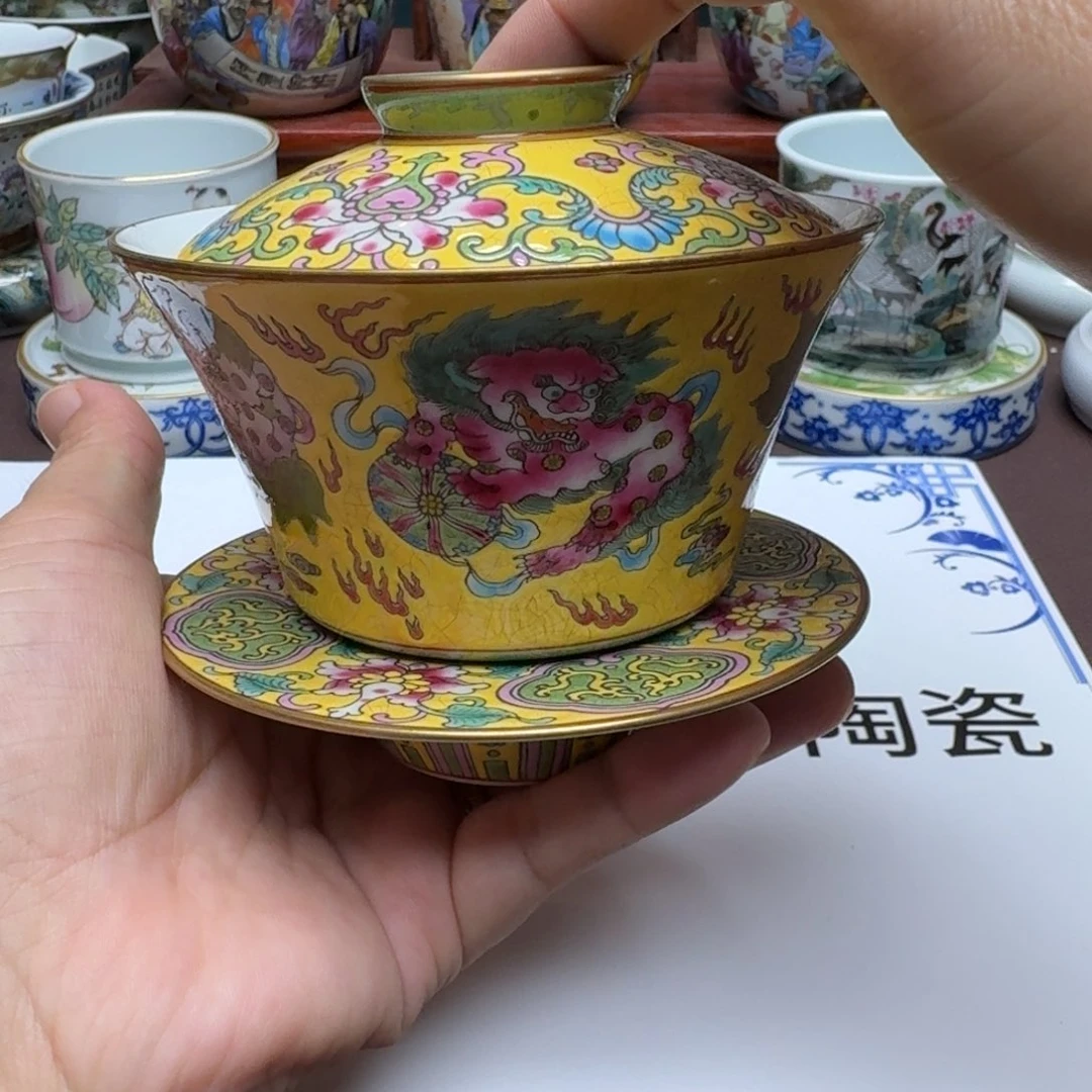 景德镇手工手绘展示