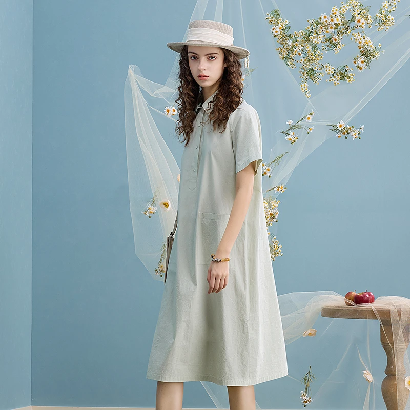 【商场同款】【情调文艺】菀壹2025夏季新款连衣裙Q05710521