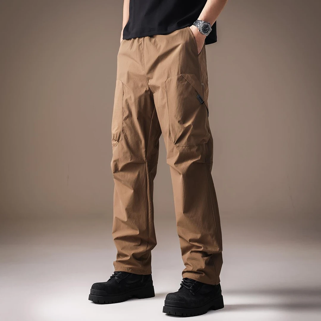 杜拉妮高端美式户外防水冲锋裤夏季薄款工装休闲速干运动时尚长裤