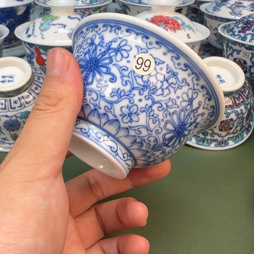 彦祖纯手工手绘茶具99
