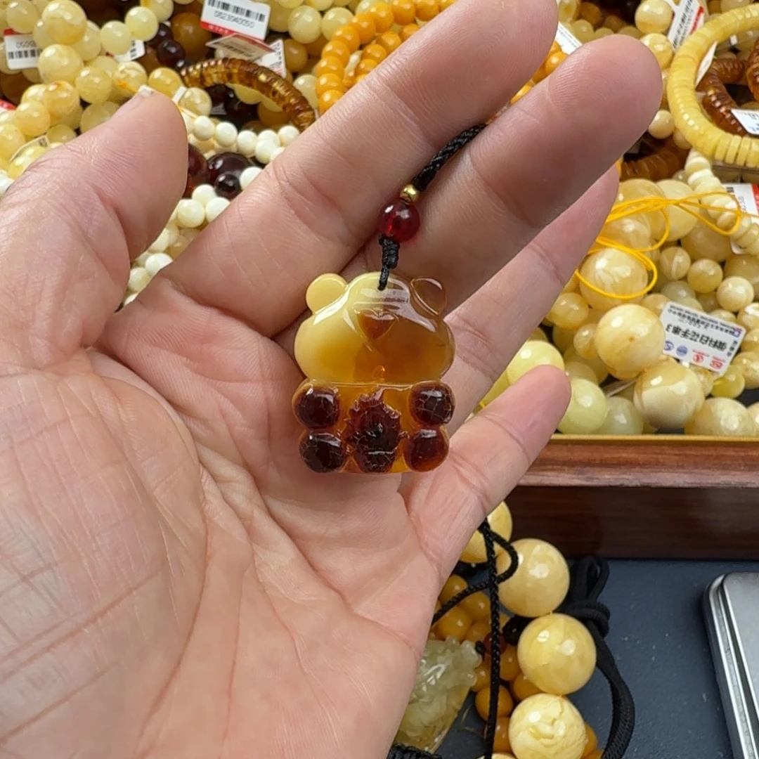 琥珀未镶嵌珠宝奇石