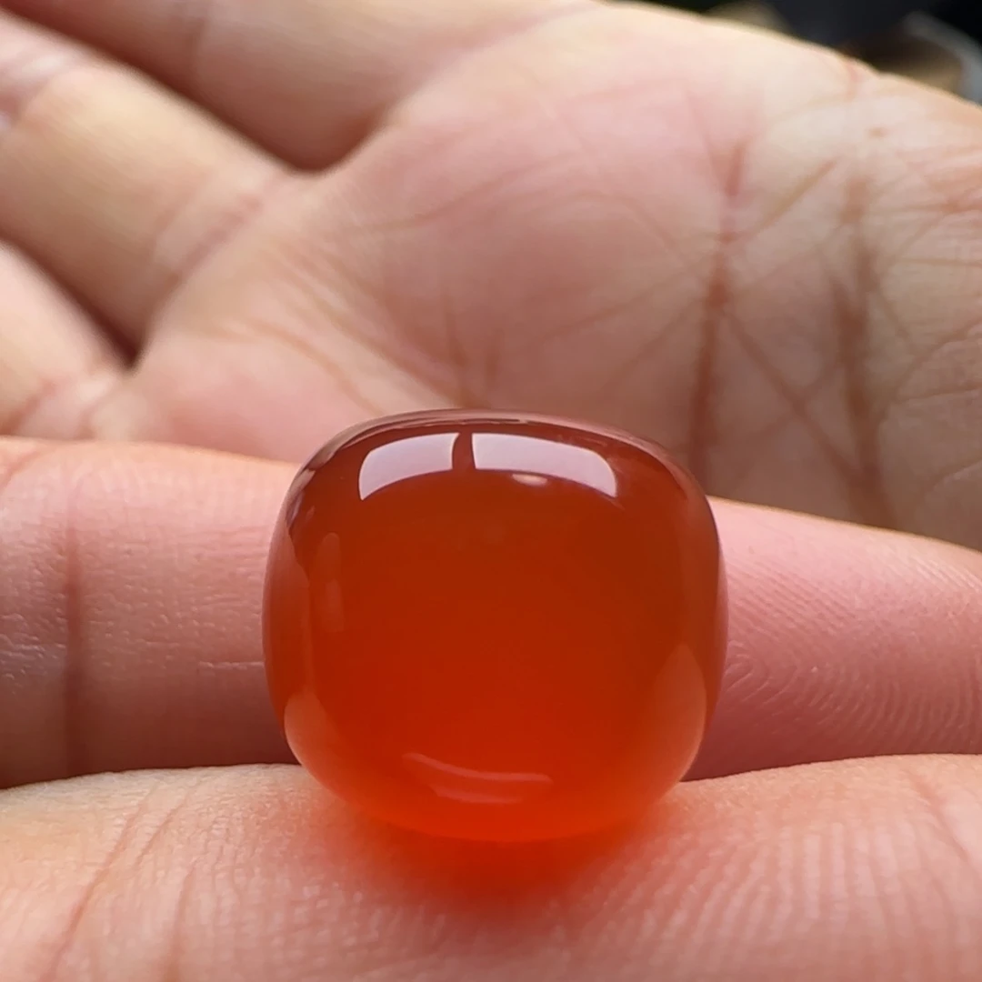 南红玛瑙未镶嵌老型13.7-12马牙