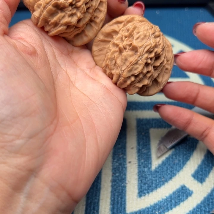 桃核吊坠文玩华坤龙49