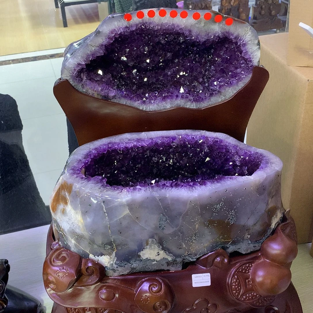 未镶嵌大型摆件（非配饰）紫晶
