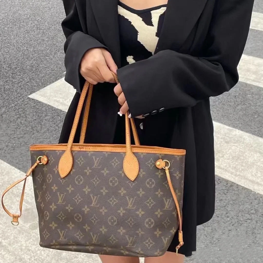 95新 LouisVuitton/路易威登 617998/Neverfull 小号 配皮换新