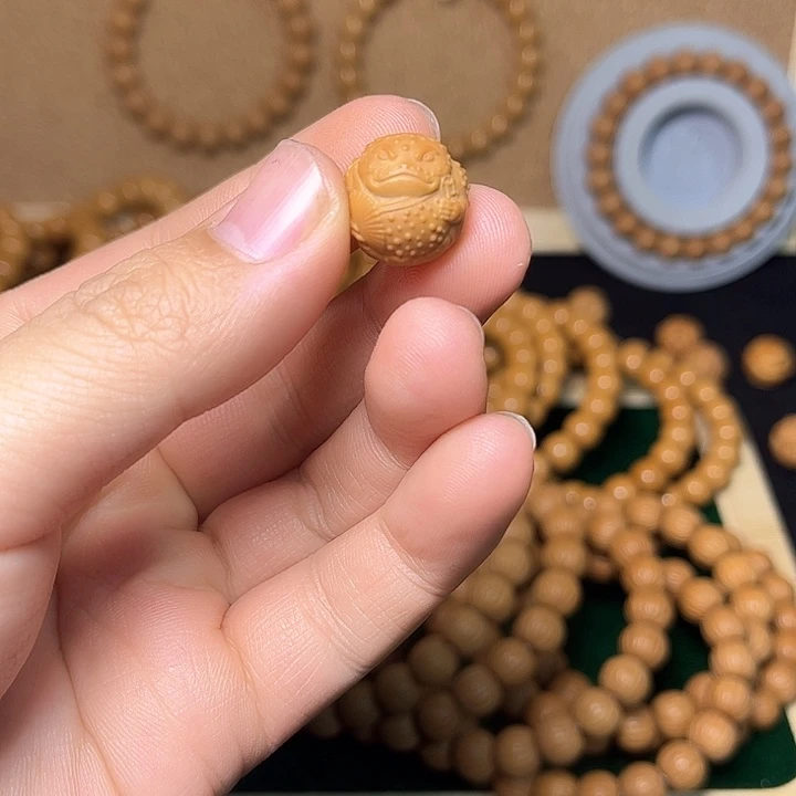 猴头核桃手串蟾仙