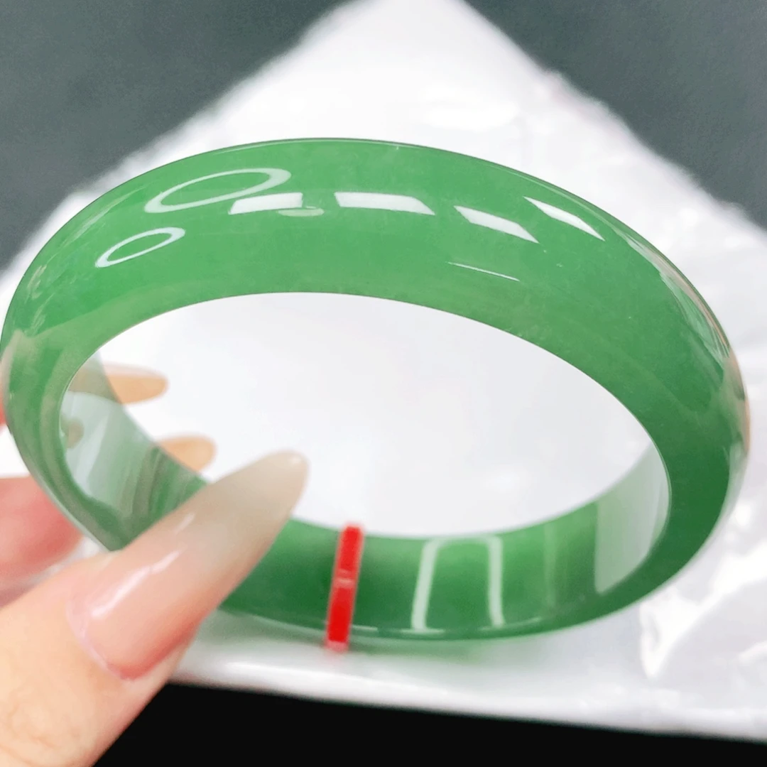 翡翠未镶嵌手镯58