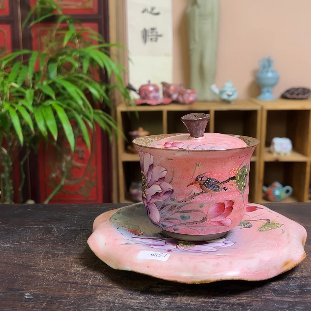 玉***麻景德镇纯手工手绘陶瓷