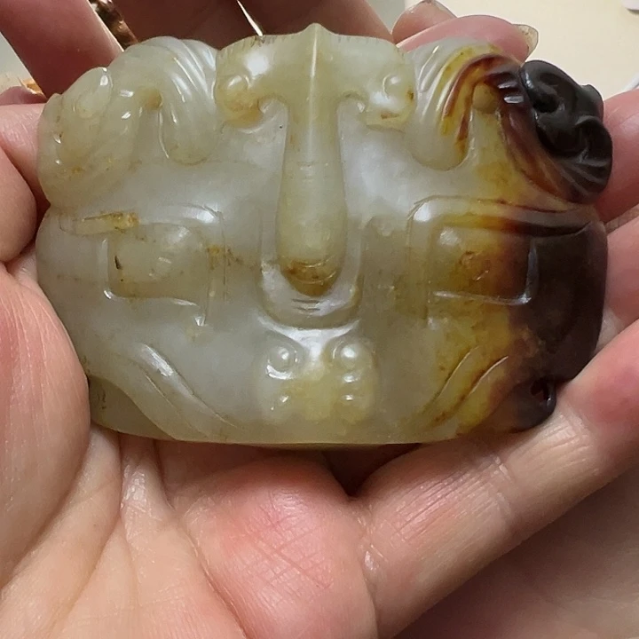 和田玉（糖玉）和田玉挂件未镶嵌涠****健