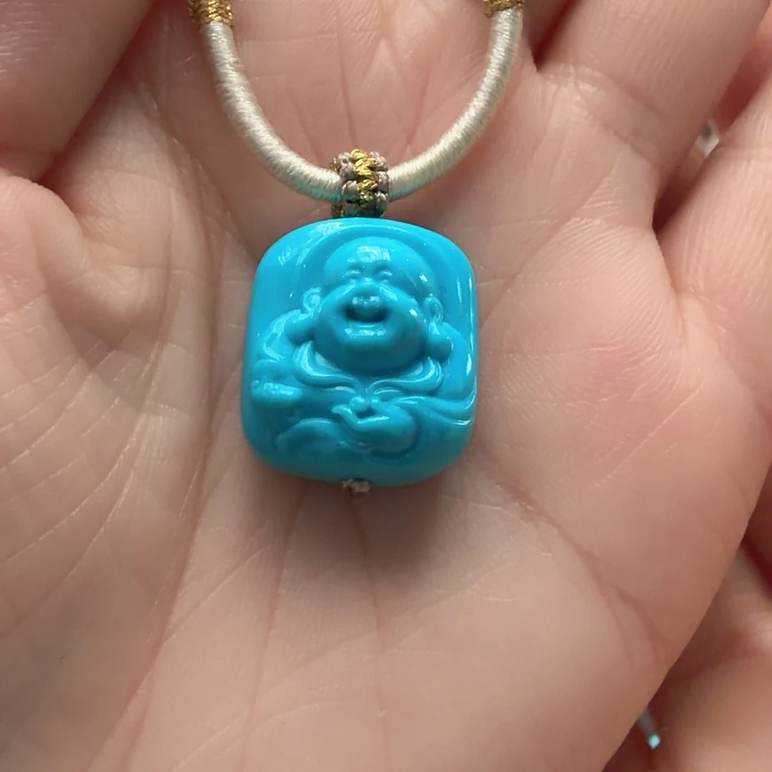 绿松石未镶嵌颈饰