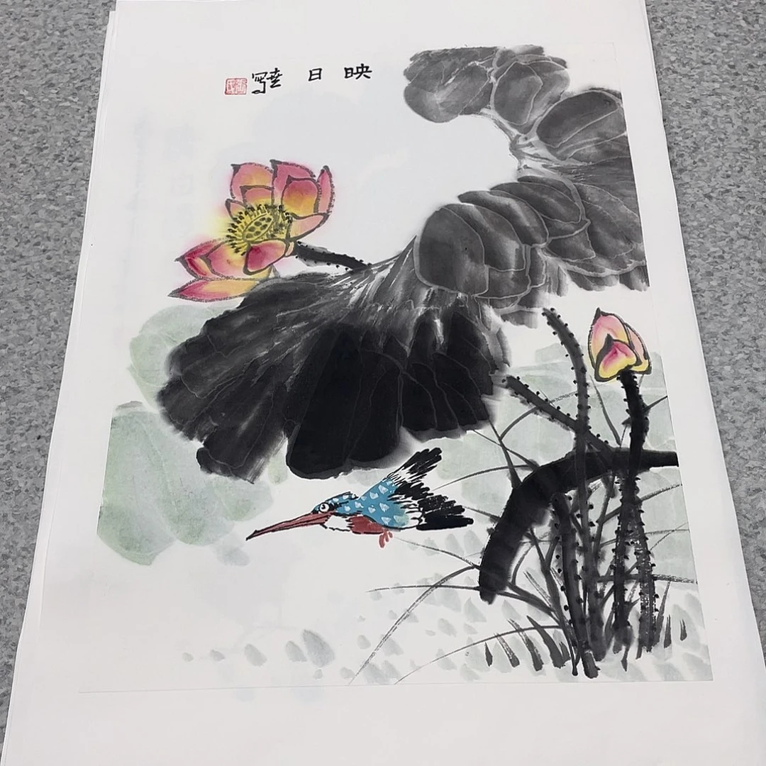 国画1.4平尺国画作品