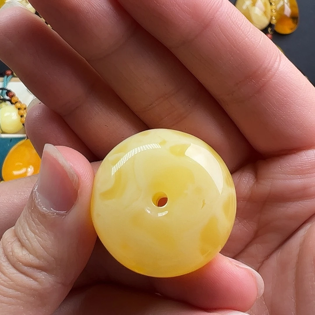 蜜蜡颈饰未镶嵌蜜蜡