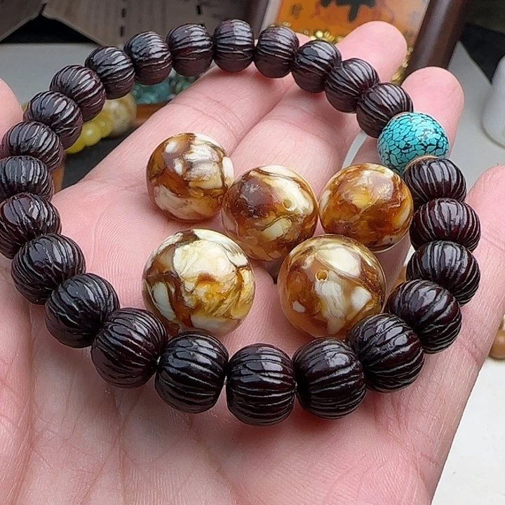 猴头核桃手串猴头手串配饰尺寸15-16mm